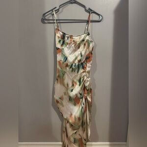 SATIN SHEIN DRESS